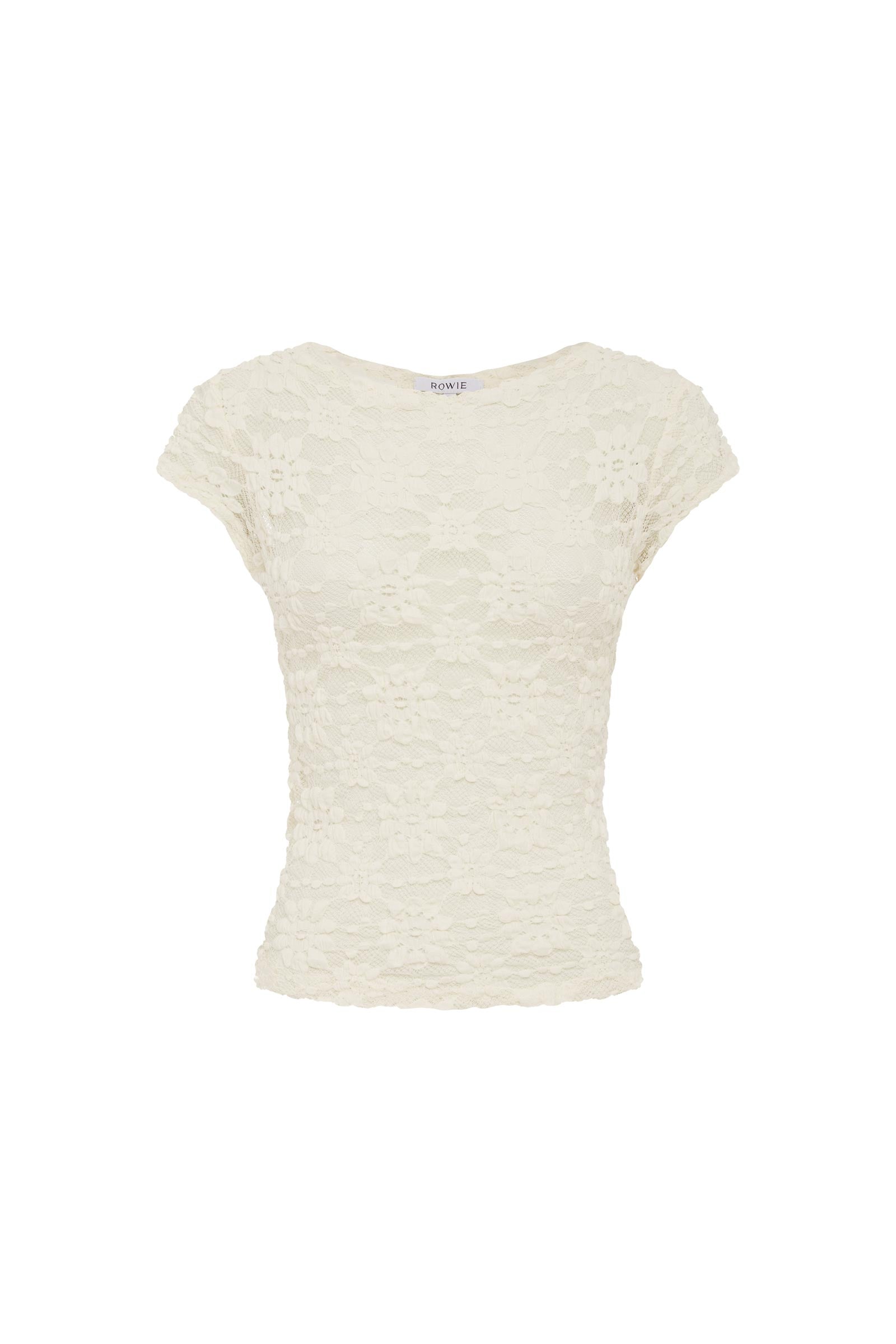 Galo Sunflower Lace Tee